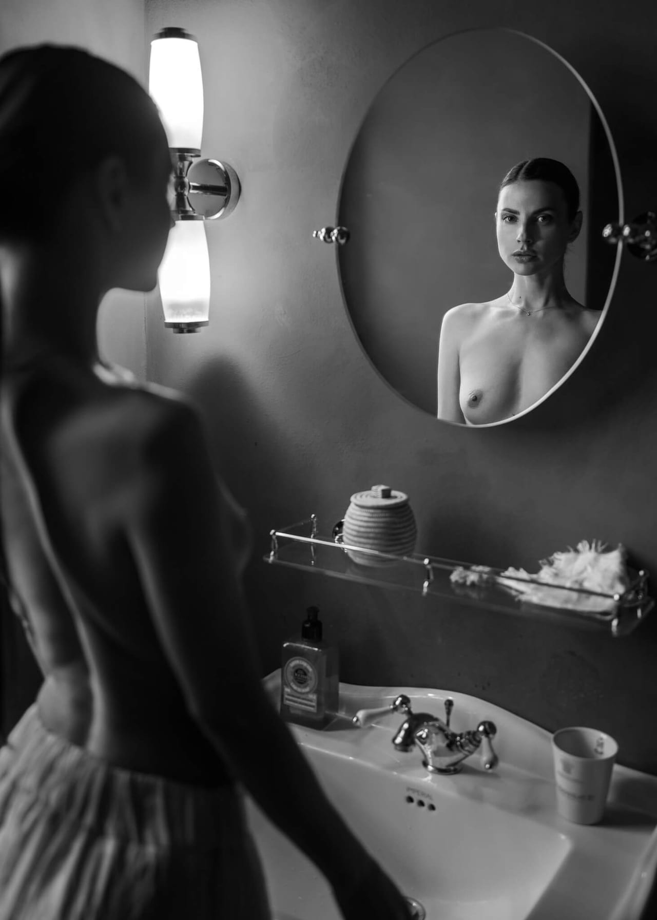 Künstlerische Akt-, Boudoir- & Porträtfotografie — Ergebnis aus einem PR-Arts Workshop bei Stuttgart (2)