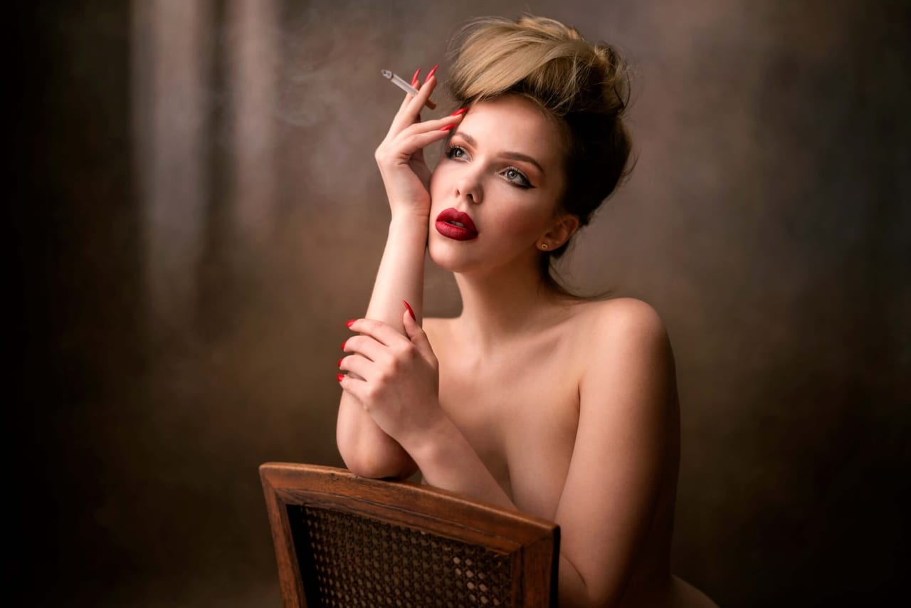 Künstlerische Akt-, Boudoir- & Porträtfotografie — Ergebnis aus einem PR-Arts Workshop bei Stuttgart (5)