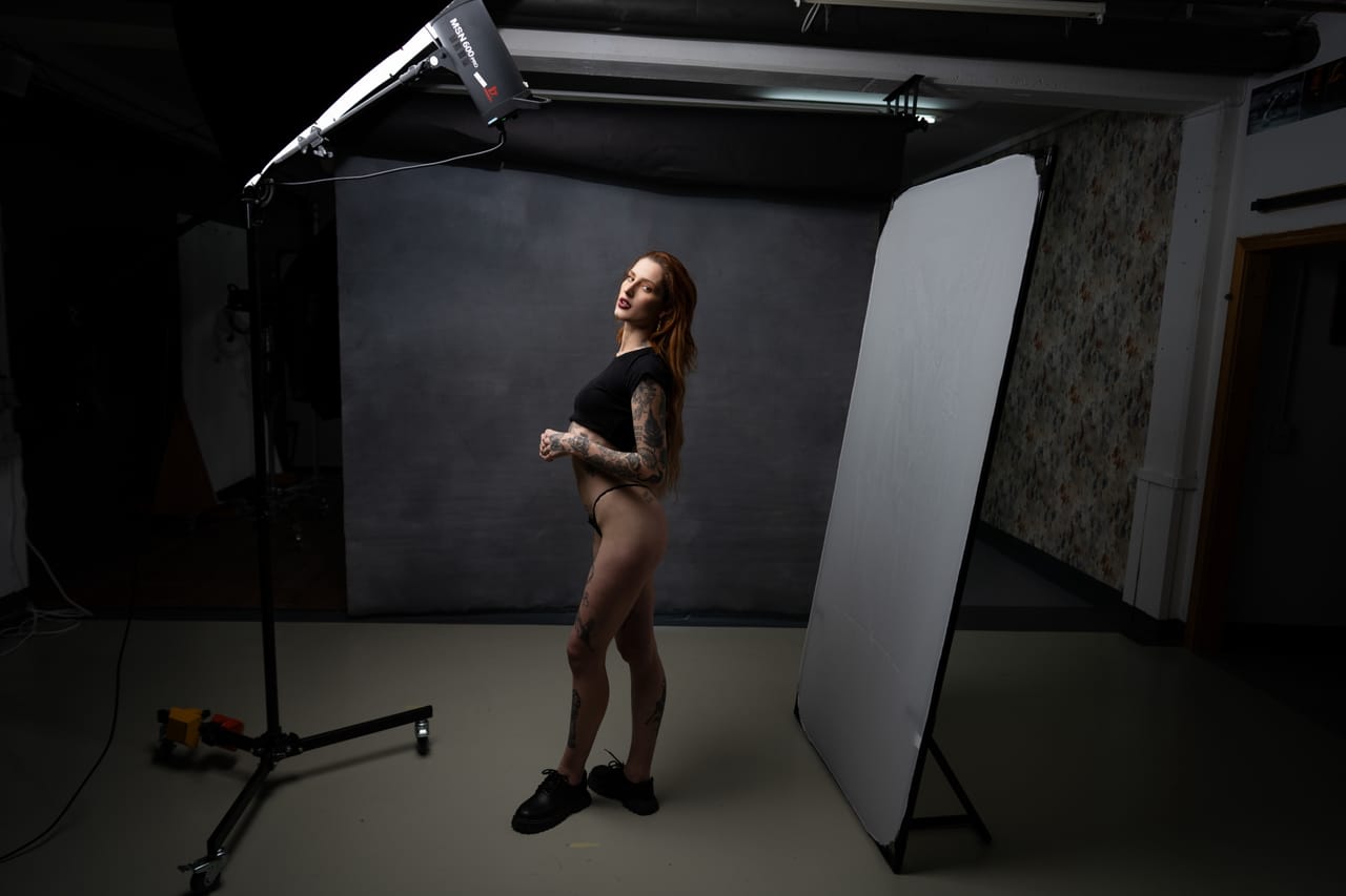 Barbora — Studioporträt aus dem Workshop bei PR Arts